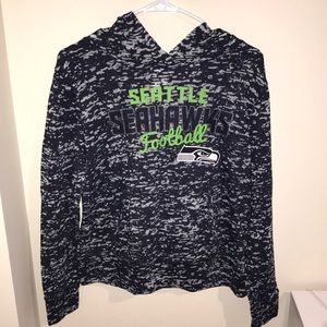 NFL Seattle Seahawks sweat shirt with hood size XL